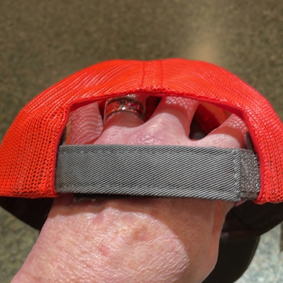 Alaska Wild Gear Youth Platinum Series by Outdoor Cap grey and red adjustable - Picture 3 of 10